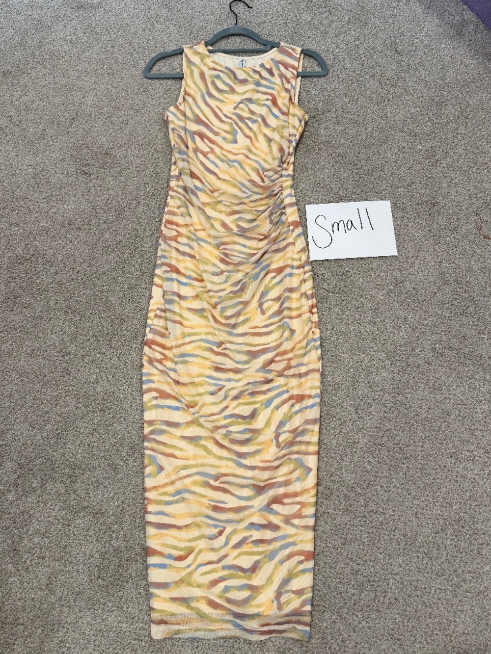 Pretty Garden Zebra Dress